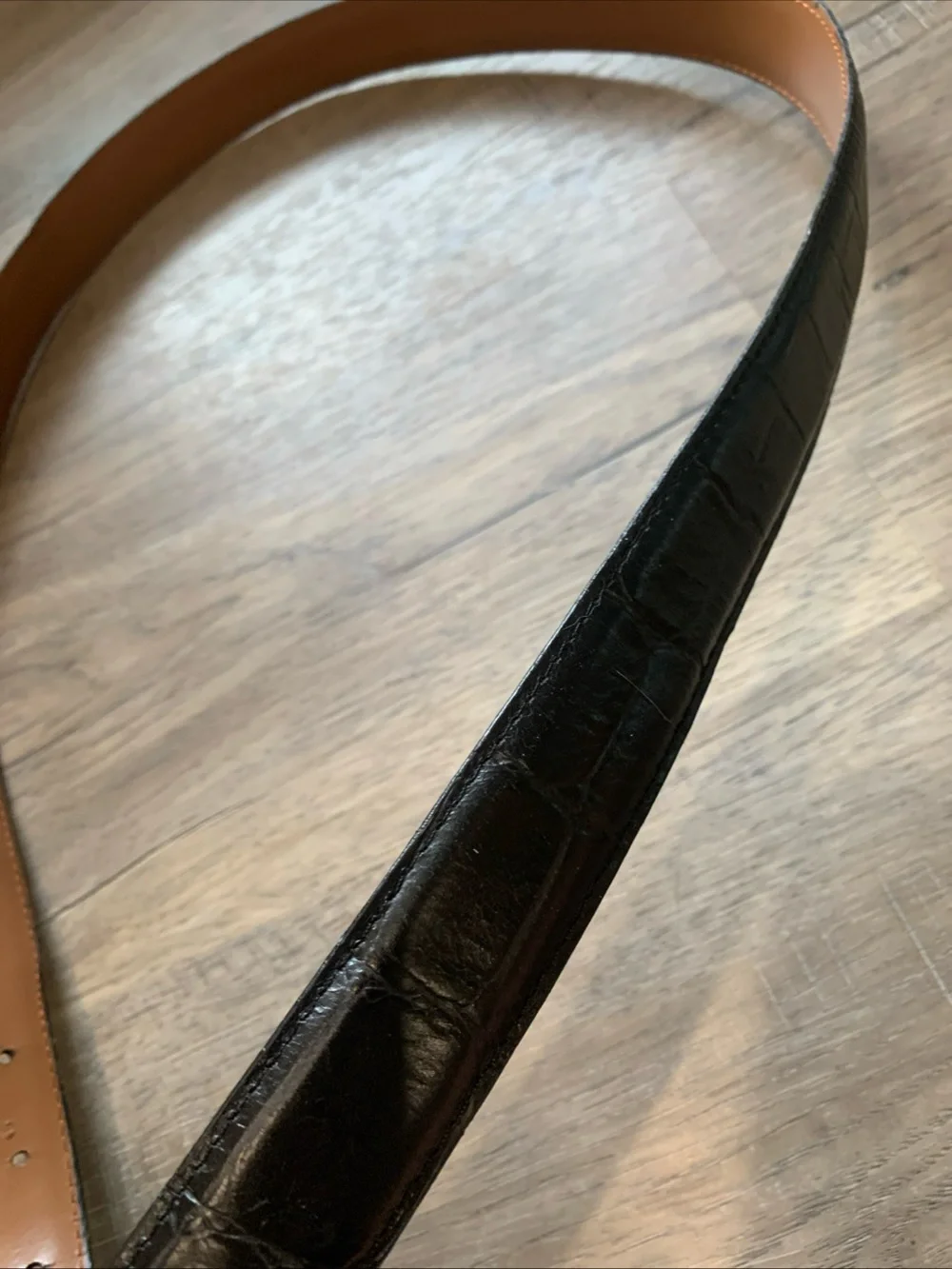 Enmon Men's Leather Belt Size 44